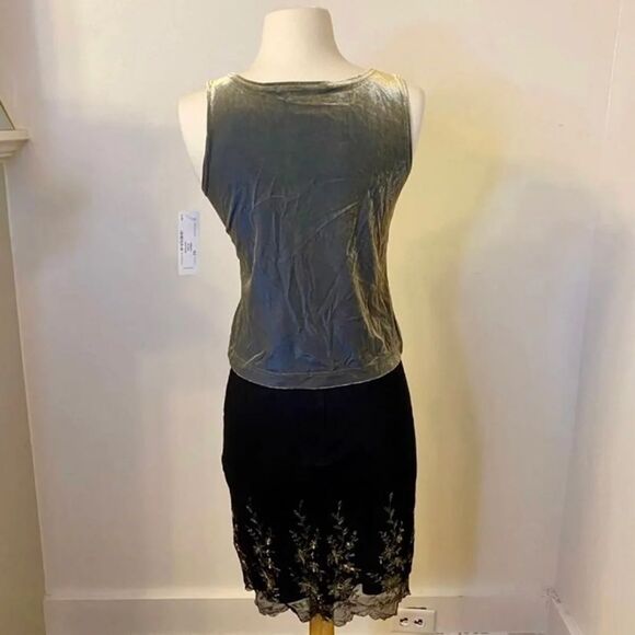 NWT Retro 1990s Perry Ellis Skirt and Top Set - Picture 6 of 10
